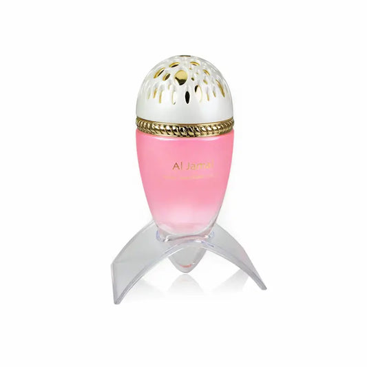 Luxury Le Chameau Al Jamal Pour Femme 100ml Eau de Parfum featuring the elegant pink perfume bottle and premium presentation box.