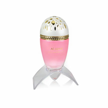 Luxury Le Chameau Al Jamal Pour Femme 100ml Eau de Parfum featuring the elegant pink perfume bottle and premium presentation box.