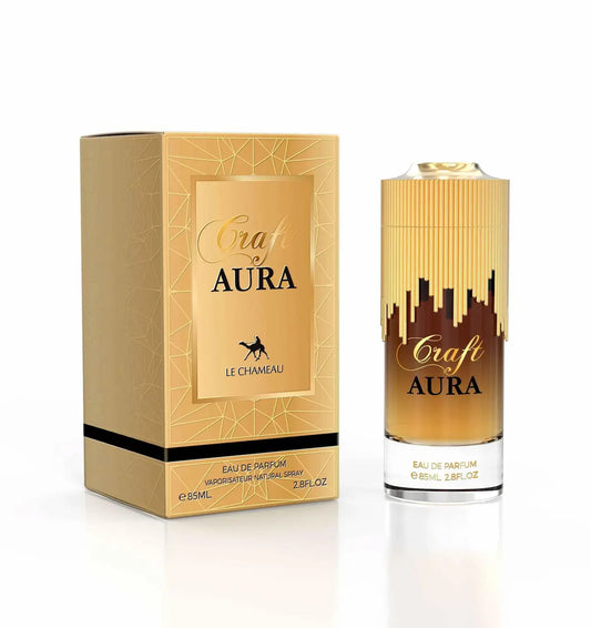 Le Chameau Craft Aura Eau de Parfum for Women 85ML perfume bottle and box