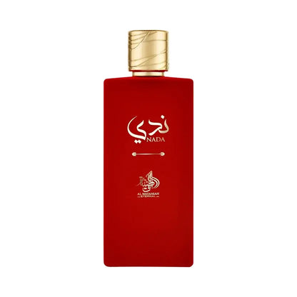 Nada Eau de Parfum for Women 100ml by Al Wataniah with luxury gift box and perfume bottle.