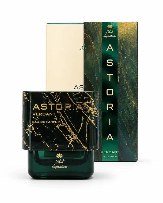 Zoghbi Astoria Verdant Eau de Parfum 95ML perfume bottle and box